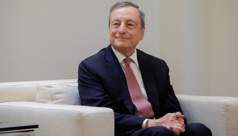 Archivo - El expresidente del Banco Central Europeo y expresidente del Consejo de Ministros de la República de Italia, Mario Draghi, en el Complejo de la Moncloa, a 13 de junio de 2024, en Madrid (Es