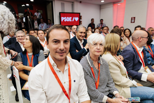 El secretario general del PSOE-M, Juan Lobato