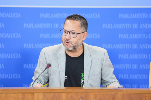 El portavoz del Grupo Mixto-AdelanteAndalucía, José Ignacio García