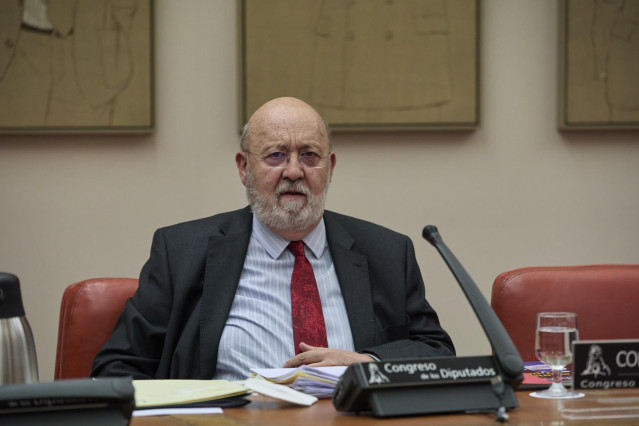 Archivo - El presidente del Centro de Investigaciones Sociológicas, José Félix Tezanos, comparece en una Comisión Constitucional en el Congreso de los Diputados, a 16 de junio de 2021, en Madrid (España).