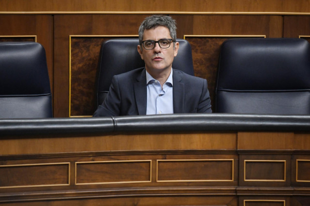 El ministro de la Presidencia, Relaciones con las Cortes y Justicia, Félix Bolaños