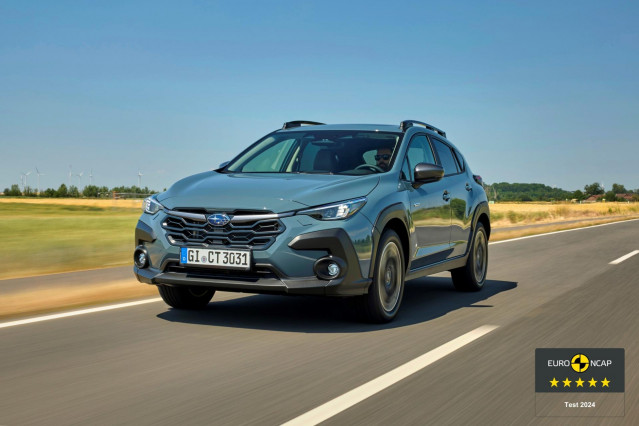 El Subaru Crisstrek recibe las cinco estrellas Euro NCAP.
