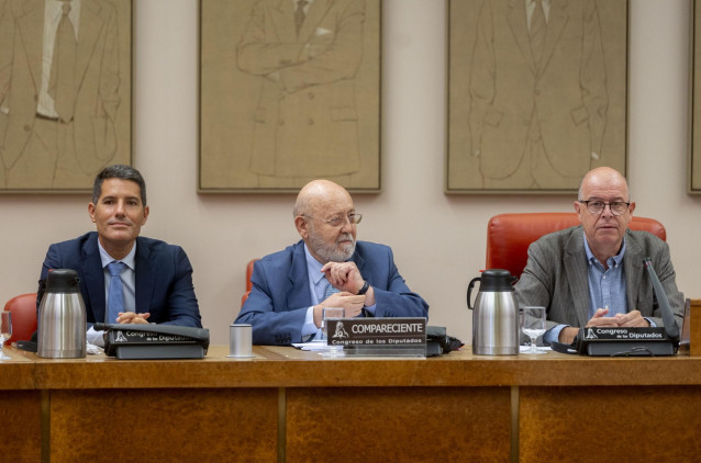 El presidente del Centro de Investigaciones Sociológicas (CIS), José Félix Tezanos, durante la Comisión Constitucional del Congreso, a 11 de septiembre de 2024, en Madrid (España).