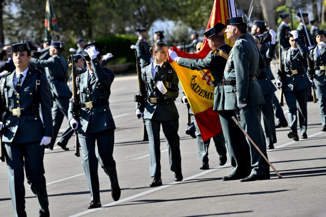 Archivo - Imágenes durante la jura nuevos guardias civiles en Baeza
