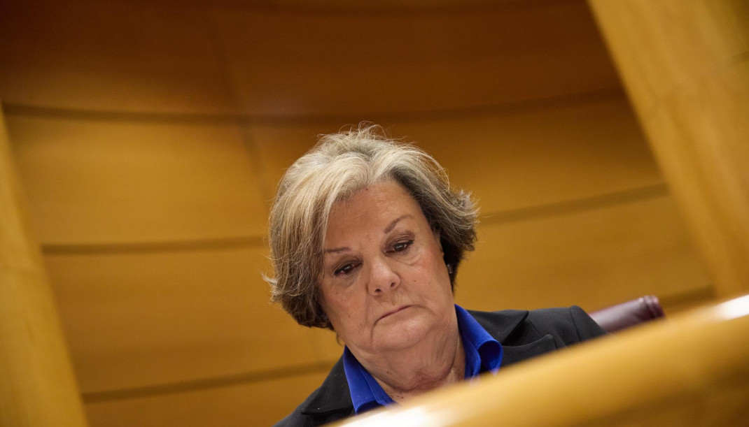 Archivo - La presidenta del Tribunal de Cuentas, Enriqueta Chicano.