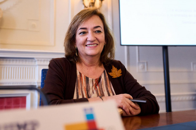 Archivo - La presidenta de la Autoridad Independiente de Responsabilidad Fiscal (AIReF), Cristina Herrero.