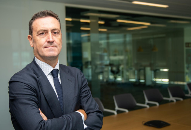 Archivo - El director de Servicios Financieros de Minsait (Indra), Ignacio Fernández.
