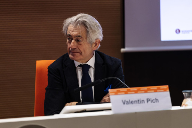 Archivo - El Presidente del CGE, Valentín Pich.