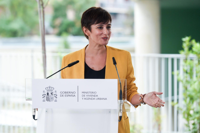La ministra de Vivienda y Agenda Urbana, Isabel Rodríguez.