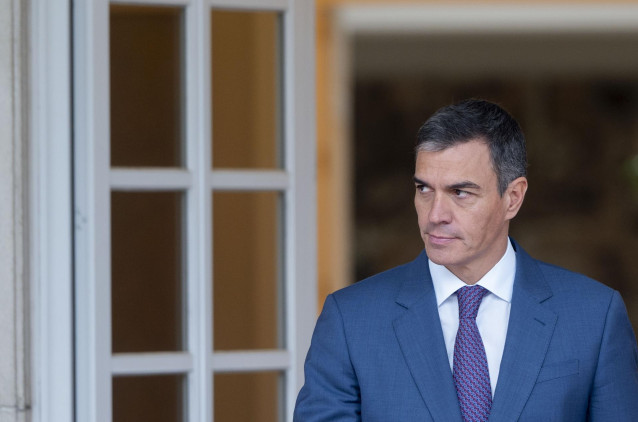 El presidente del Gobierno, Pedro Sánchez