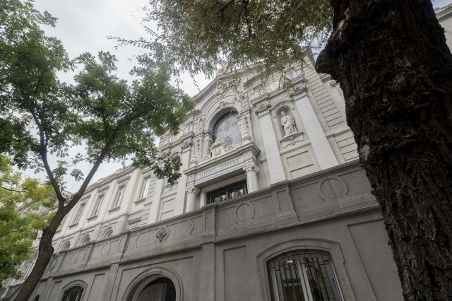 Archivo - Fachada del Tribunal Supremo,