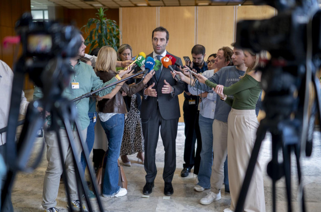 El ministro de Economía, Comercio y Empresa, Carlos Cuerpo.