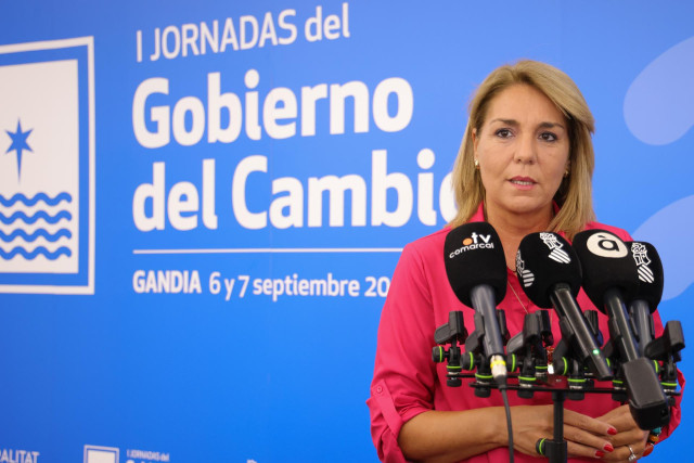 La vicepresidenta y consellera de Servicios Sociales, Igualdad y Vivienda, Susana Camarero, en imagen de archivo