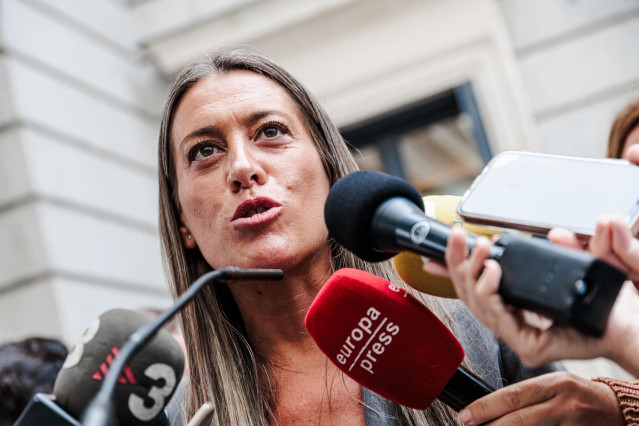 La portavoz de Junts en el Congreso de los Diputados, Miriam Nogueras