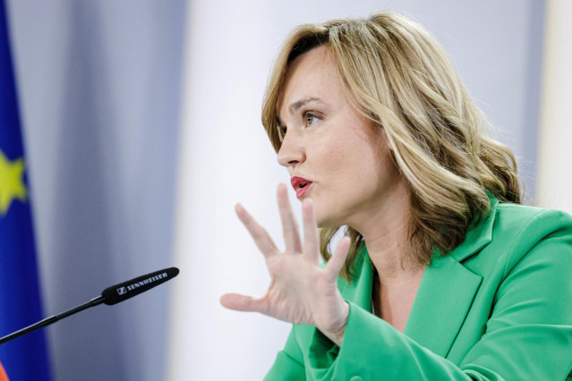 Archivo - La ministra de Educación, Formación Profesional y Deportes y portavoz del Gobierno, Pilar Alegría.