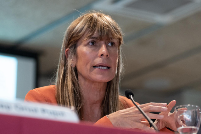 Archivo - La esposa del presidente del Gobierno, Begoña Gómez, participa en el Fòrum Social Pere Tarrés, a 14 de junio de 2023, en Barcelona, Cataluña (España).