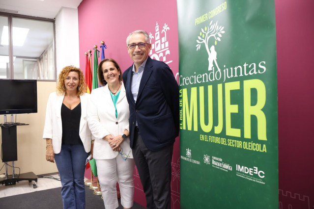 Presentación del I Congreso 'Creciendo Juntas: El rol de la mujer en el futuro del sector oleícola'.