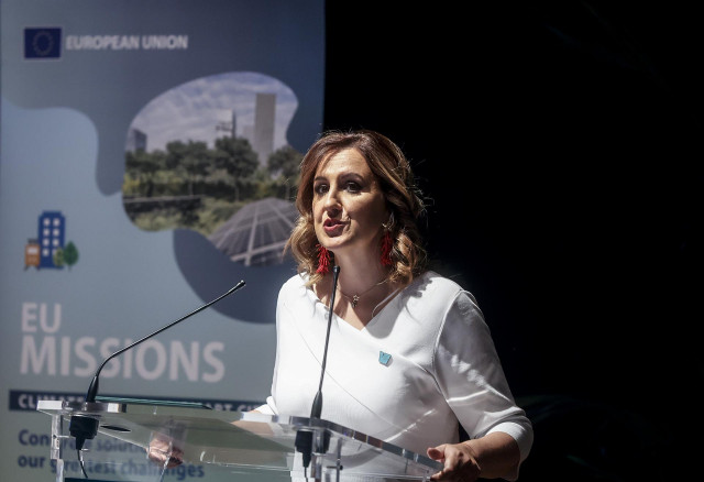 Archivo - La alcaldesa de Valencia, María José Catalá, interviene en la inauguración del evento del clima 'València Cities Climate Week', a 25 de junio de 2024, en Valencia, Comunidad Valenciana (España).