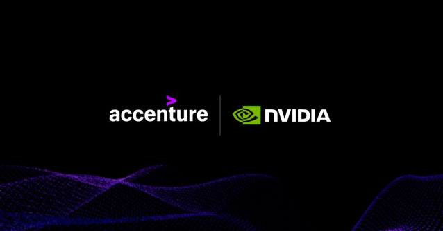 Logos de Accenture y Nvidia