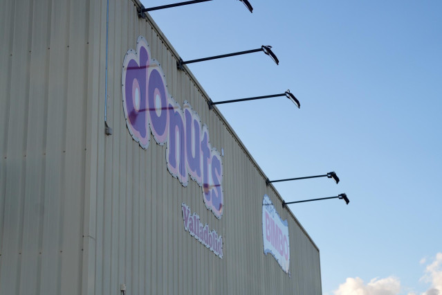 Exterior de la fábrica de Bimbo en Valladolid.