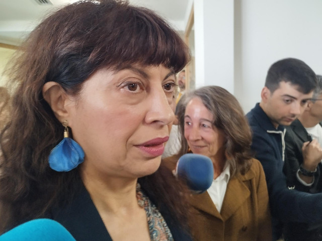 La ministra de Igualdad, Ana Redondo, en un acto en Bilbao