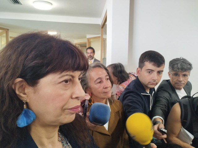La ministra de Igualdad, Ana Redondo, en un acto en Bilbao