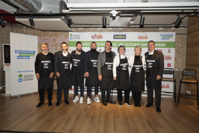 Chefs que apadrinan la campaña 'Restaurantes contra el hambre