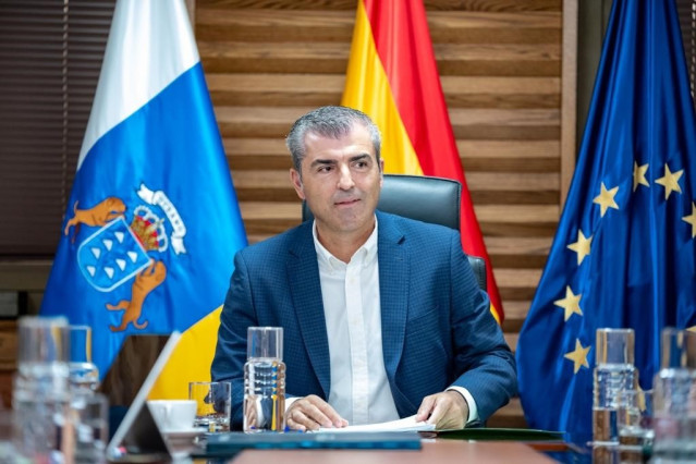 Archivo - El vicepresidente del Gobierno de Canarias, Manuel Domínguez