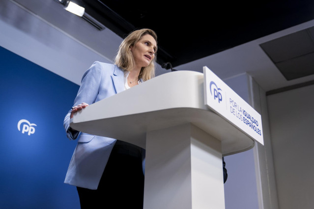 Archivo - La vicesecretaria de Desarrollo Sostenible del PP, Paloma Martín,