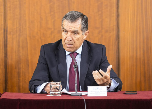Archivo - El presidente del TSJA, Lorenzo del Río, en una foto de archivo.