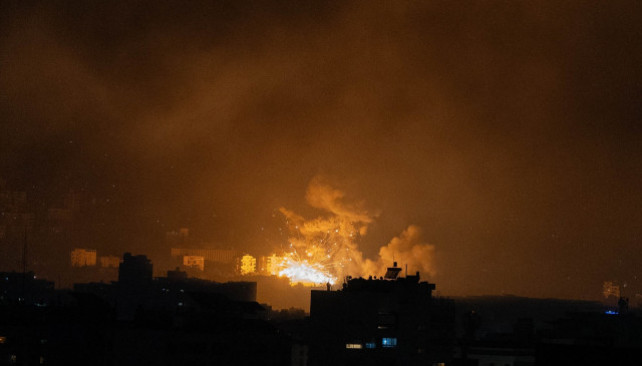 EuropaPress 6242610 september 27 2024 beirut beirut lebanon explosions were seen late into the