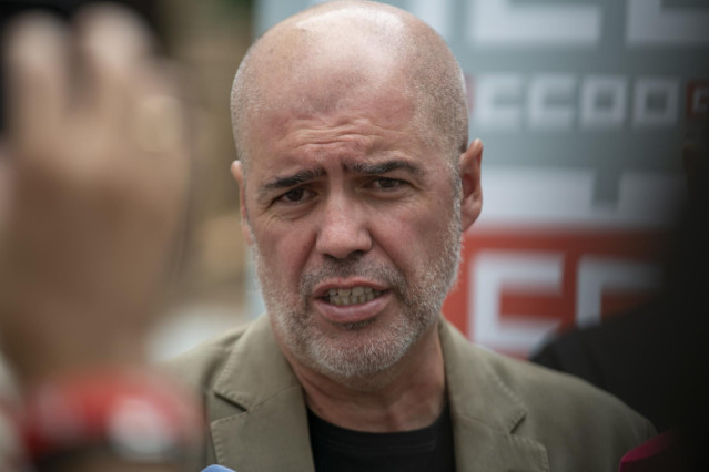 El secretario general de CCOO, Unai Sordo.
