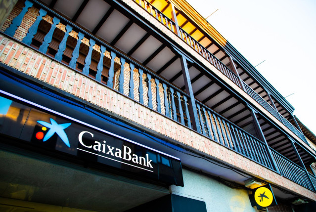 Una oficina de CaixaBank.