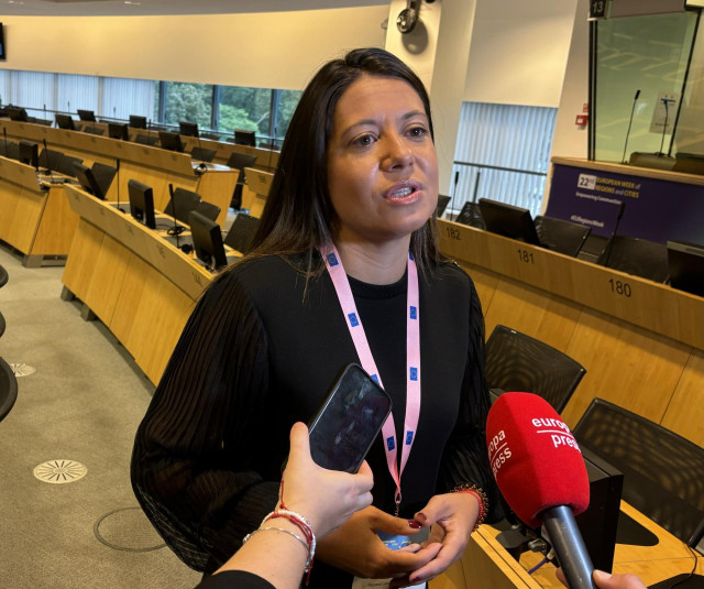 Bárbara García Torijano, en Bruselas