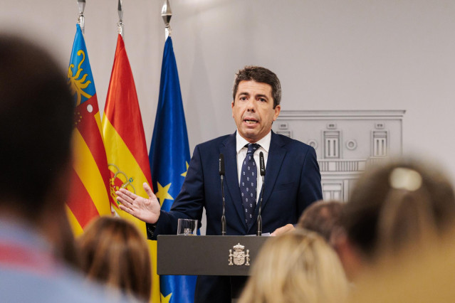 El 'president' de la Generalitat Valenciana, Carlos Mazón, en imagen de archivo