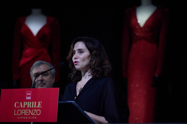 Inauguración la exposición Caprile Lorenzo, en Sala Canal de Isabel II, a 15 de octubre del 2024, en Madrid