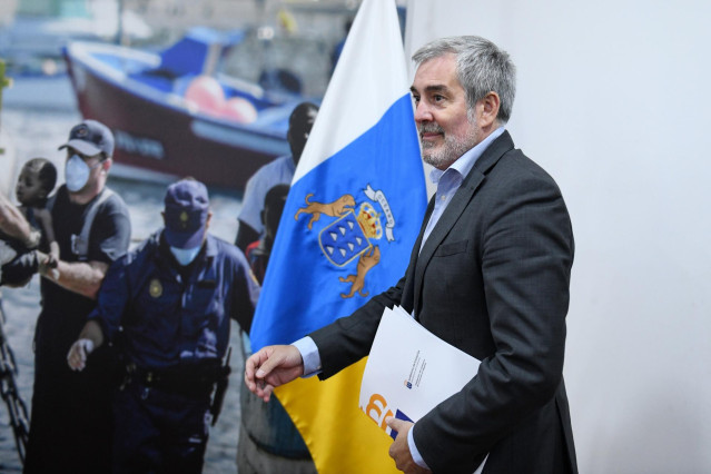 El presidente de Canarias, Fernando Clavijo