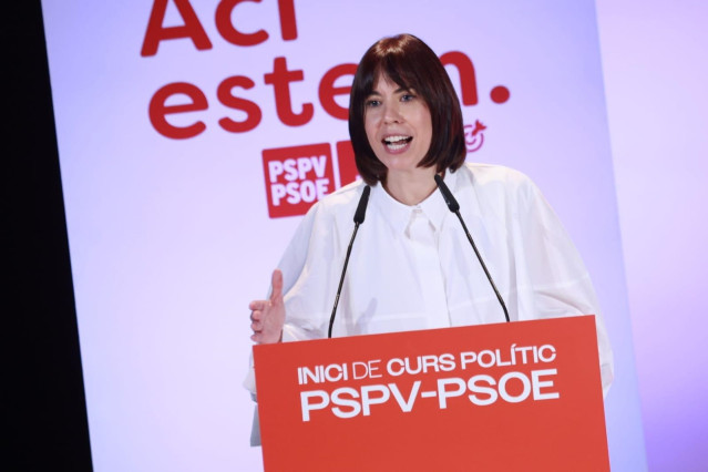 Archivo - La secretaria general del PSPV-PSOE y ministra de Ciencia, Diana Morant