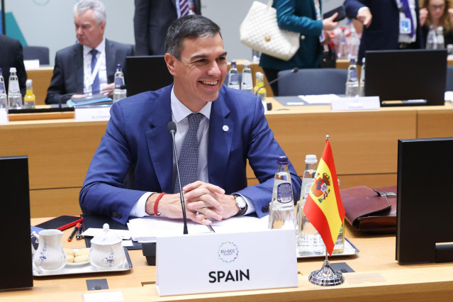 El presidente del Gobierno, Pedro Sánchez