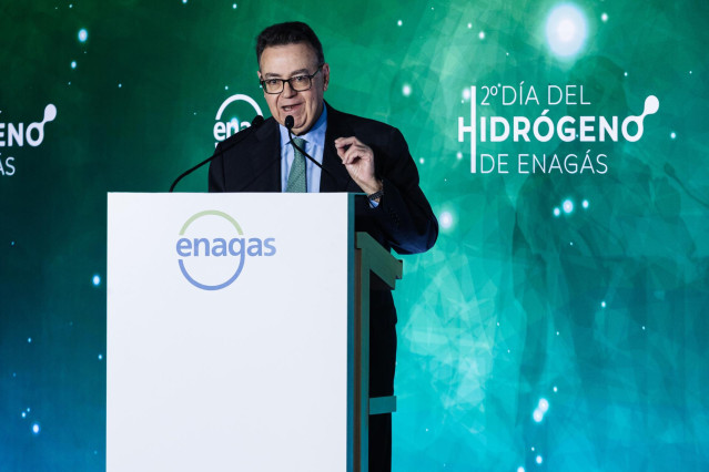 Archivo - El presidente de Enagás, Antonio Llardén, en una imagen de archivo.