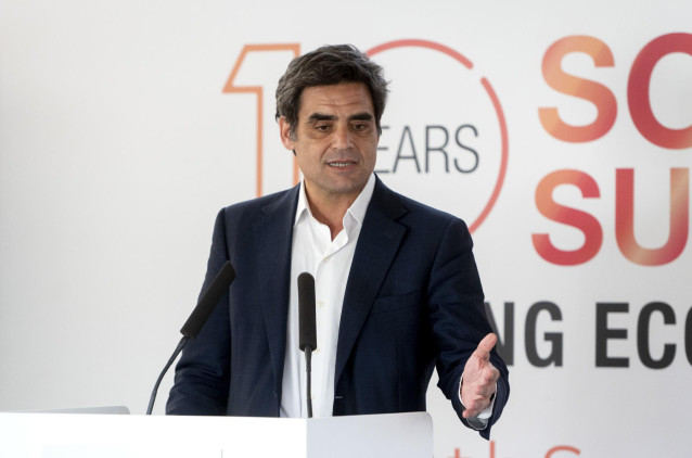 Archivo - El exconsejero de Sanidad de la Comunidad de Madrid, Juan José Güemes, interviene en la presentación de South Summit 2022, en IE Paper Pavillion, a 11 de mayo de 2022, en Madrid (España).