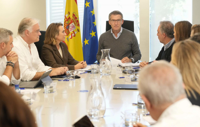 El presidente del PP, Alberto Núñez Feijóo, reúne al comité de dirección del PP de urgencia para analizar las últimas revelaciones sobre el  'caso Koldo' tras el informe de la UCO.