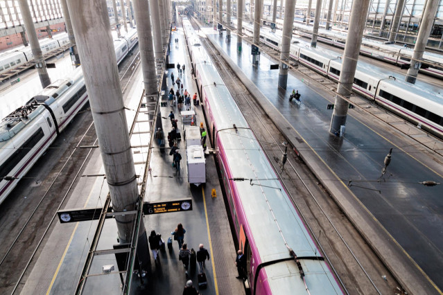 La estación de tren de Atocha, a 21 de octubre de 2024, en Madrid