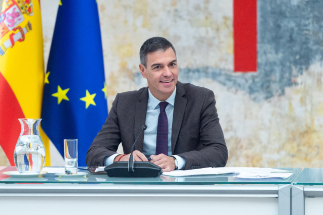 El presidente del Gobierno, Pedro Sánchez