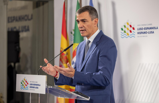El presidente del Gobierno, Pedro Sánchez