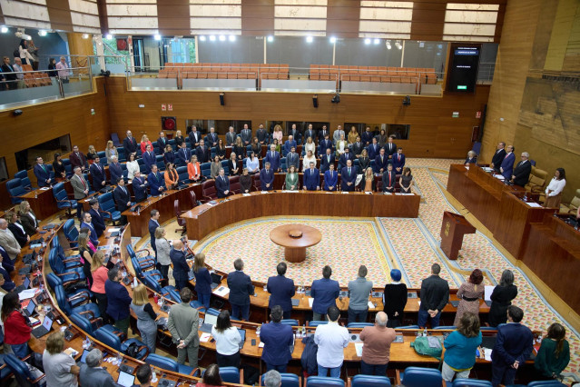 Pleno en la Asamblea de Madrid, a 17 de octubre de 2024, en Madrid.
