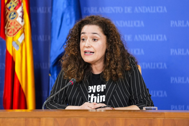 La portavoz del Grupo Por Andalucía, Inmaculada Nieto, en una imagen de archivo.