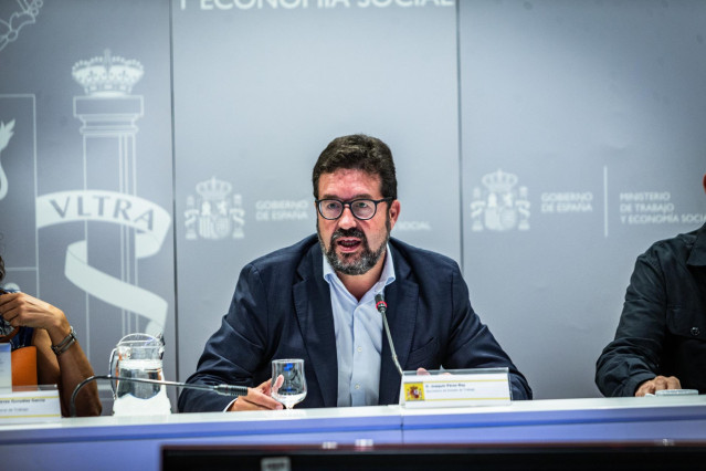 Archivo - El secretario de Estado de Trabajo, Joaquín Pérez Rey
