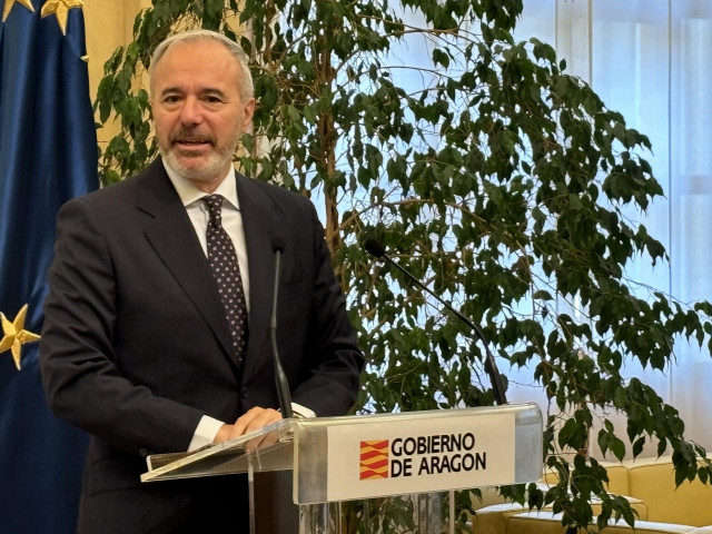 El presidente del Gobierno de Aragón, Jorge Azcón.