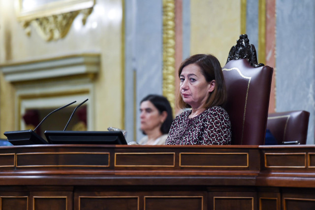 La presidenta del Congreso, Francina Armengol.